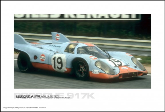 PORSCHE 917K RICHARD ATTWOOD/HERBERT M