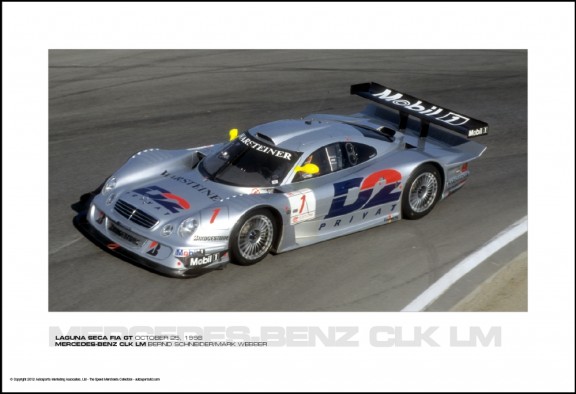 MERCEDES-BENZ CLK LM BERND SCHNEIDER/MARK WEBBER – LAGUNA SECA FIA GT OCTOBER 25, 1998