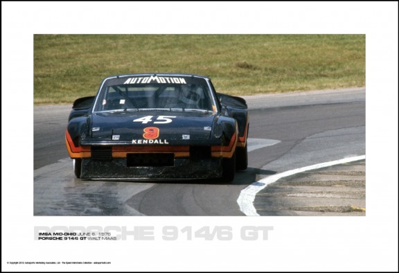 PORSCHE 914/6 GT WALT MAAS – IMSA MID-OHIO JUNE 6, 1976