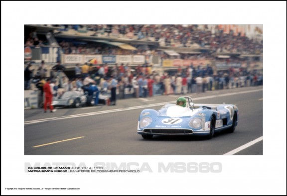 MATRA-SIMCA MS660 JEAN-PIERRE BELTOISE/HENRI PESCAROLO – 24 HOURS OF LE MANS JUNE 13-14, 1970