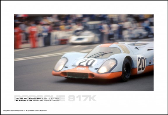 PORSCHE 917K BRIAN REDMAN/JO SIFFERT – 24 HOURS OF LE MANS JUNE 13-13, 1970