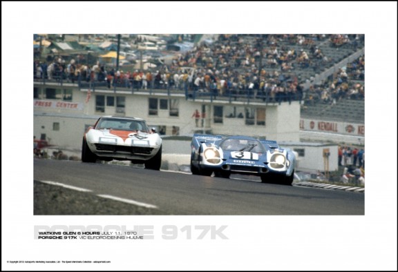 PORSCHE 917K VIC ELFORD/DENNIS HULME – WATKINS GLEN 6 HOURS JULY 11, 1970