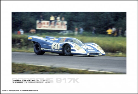 PORSCHE 917K VIC ELFORD/DENNIS HULME – WATKINS GLEN 6 HOURS JULY 11, 1970