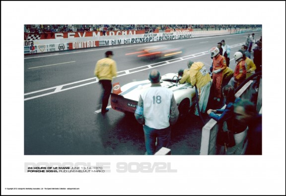 PORSCHE 908/2L RUDI LINS/HELMUT MARKO – 24 HOURS OF LE MANS JUNE 13-14, 1970