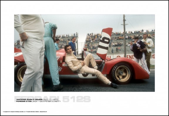 FERRARI 512S JACKY ICKX/PETER SCHETTY – WATKINS GLEN 6 HOURS JULY 11, 1970