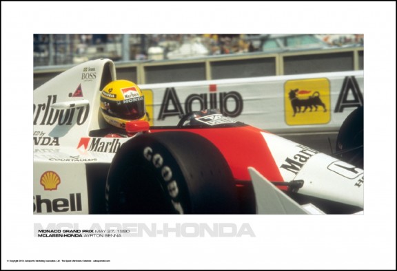 MCLAREN-HONDA AYRTON SENNA – MONACO GRAND PRIX MAY 27, 1990