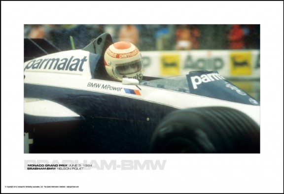 BRABHAM-BMW NELSON PIQUET – MONACO GRAND PRIX JUNE 3, 1984