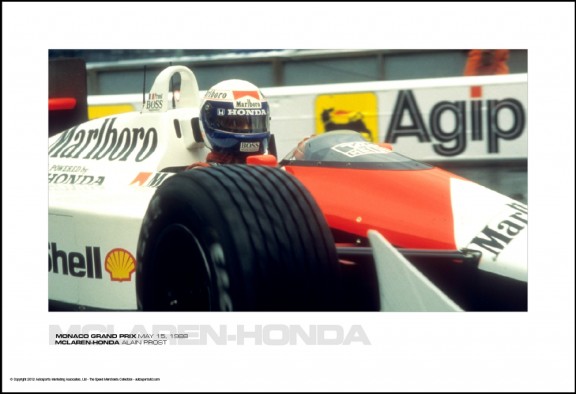 MCLAREN-HONDA ALAIN PROST – MONACO GRAND PRIX MAY 15, 1988