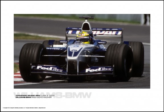 WILLIAMS-BMW RALF SCHUMACHER – CANADIAN GRAND PRIX JUNE 9, 2002