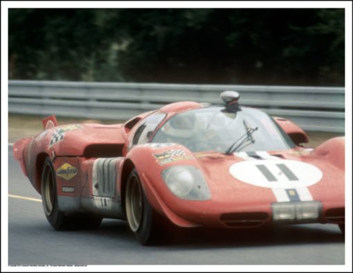 FERRARI 512S – RONNIE BUCKNUM/SAM POSEY – LE MANS 1970