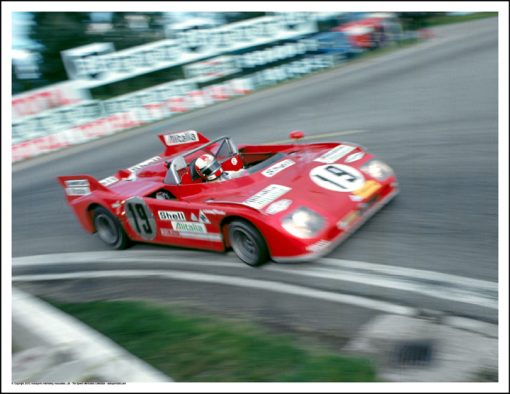 ALFA ROMEO 33TT3 – NANNI GALLI/ROLF STOMMELEN – LE MANS 1972