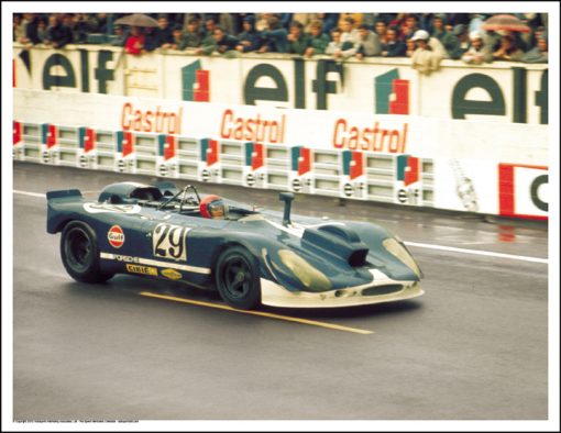 PORSCHE 908 CAMERA CAR – HERBERT LINGE/JONATHAN WILLIAMS – LE MANS 1970