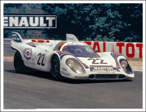 PORSCHE 917K – HELMUT MARKO/GIJS VAN LENNEP – LE MANS 1971