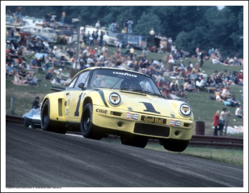 PORSCHE RSR – MICHAEL KEYSER/MILT MINTER – MID OHIO 1974