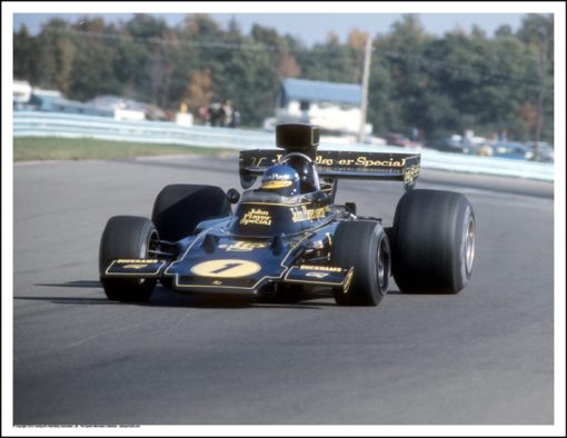 LOTUS 72 – RONNIE PETERSON – WATKINS GLEN 1974