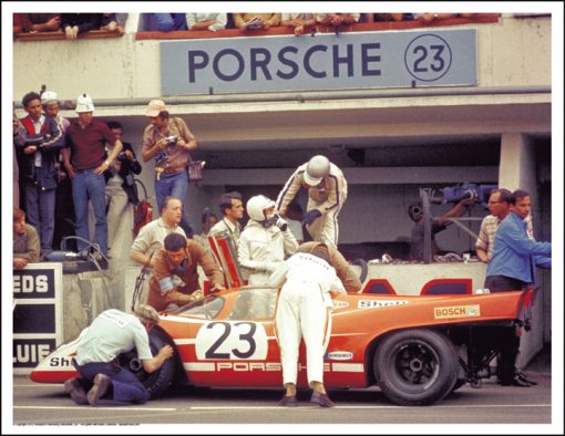 PORSCHE 917K – RICHARD ATTWOOD/HANS HERRMANN – LE MANS 1970